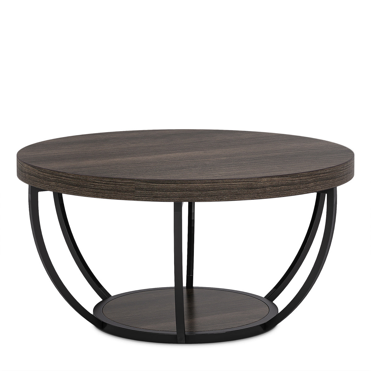Tab Okonkwo – Midnight Orinoco 80cm Dark Wood Coffee Table – Atlantic Shopping