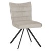 Forte Dining Chair Beige Fabric
