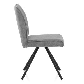 Dexter Dining Chair Charcoal Fabric