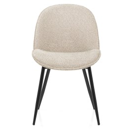 Mia Dining Chair Cream Fabric
