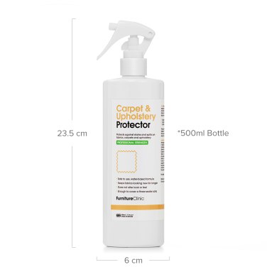 Fabric Upholstery Protector - 500ml Dimensions