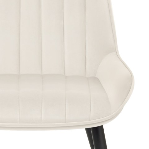 Mustang Chair Cream Velvet
