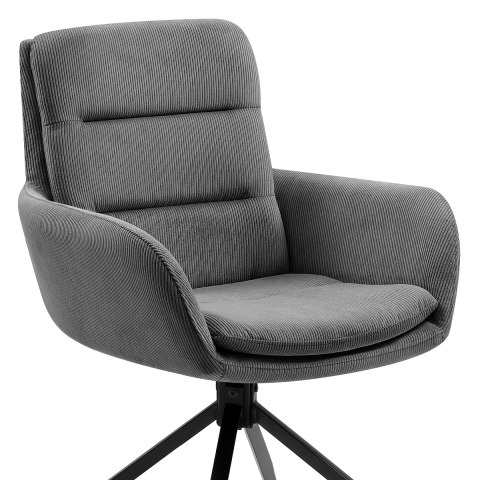 Nixon Arm Chair Dark Grey