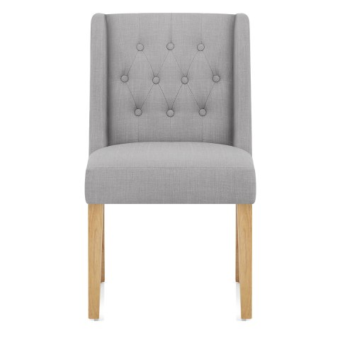 Chatsworth Oak Dining Chair Grey