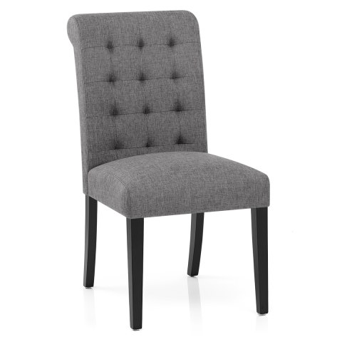Thornton Dining Chair Charcoal Fabric