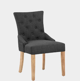 Verdi Chair Oak and Grey