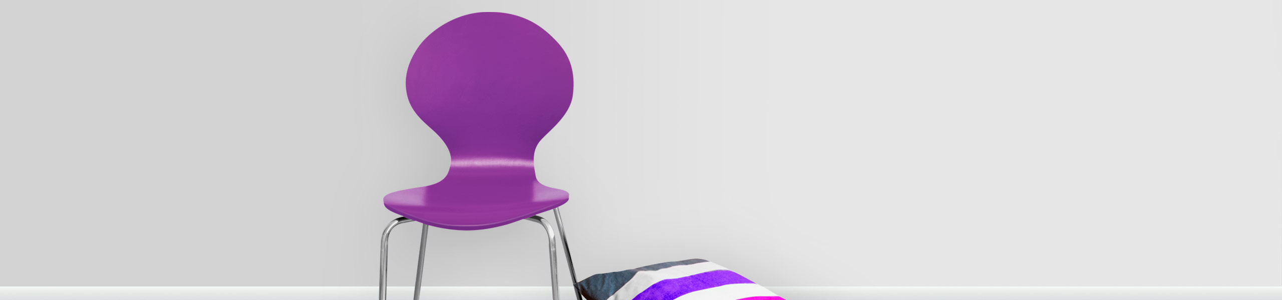 Candy Chair Purple Video Banner