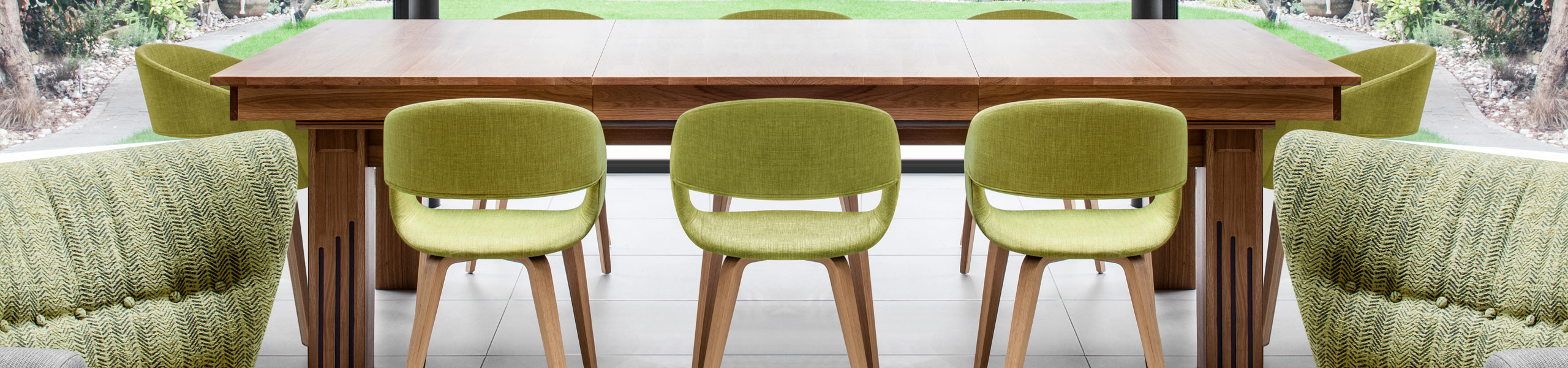 Marcus Dining Chair Green Video Banner