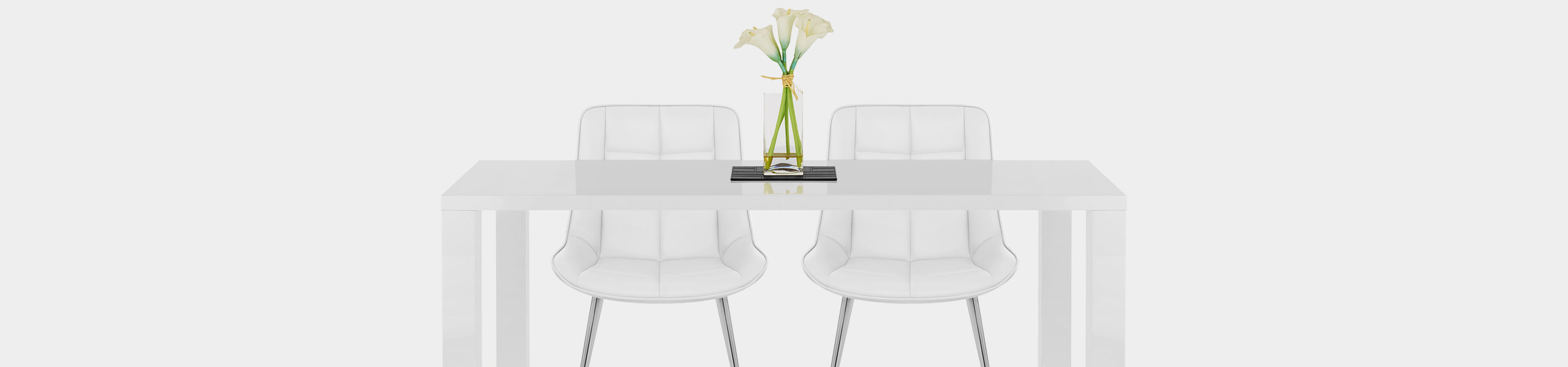 Milano Dining Chair White Video Banner