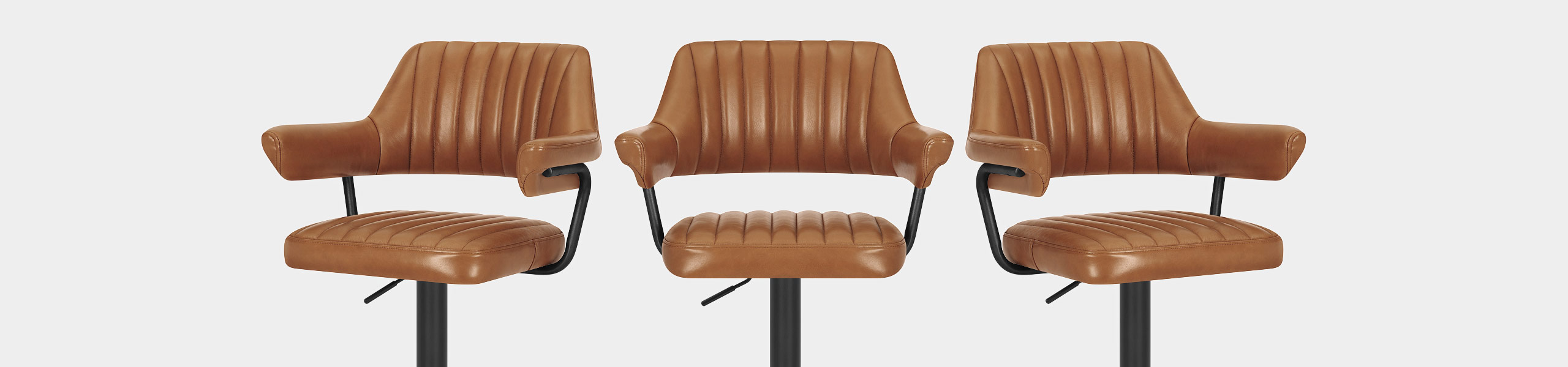 Scout Real Leather Stool Brown Video Banner