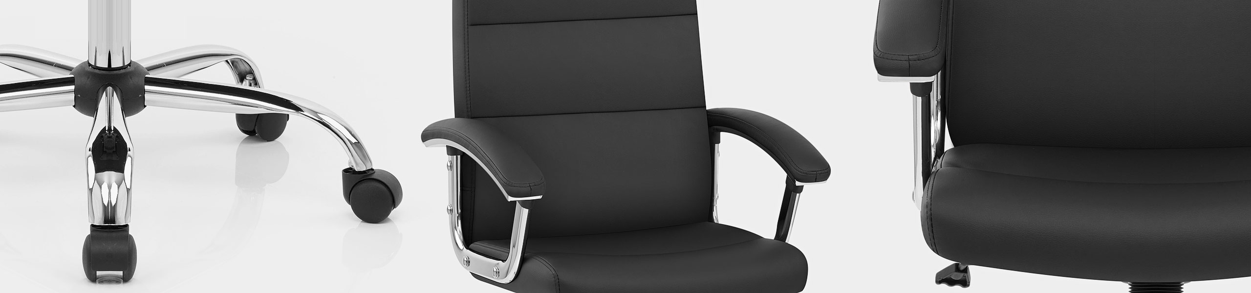 Stanford Office Chair Black Video Banner