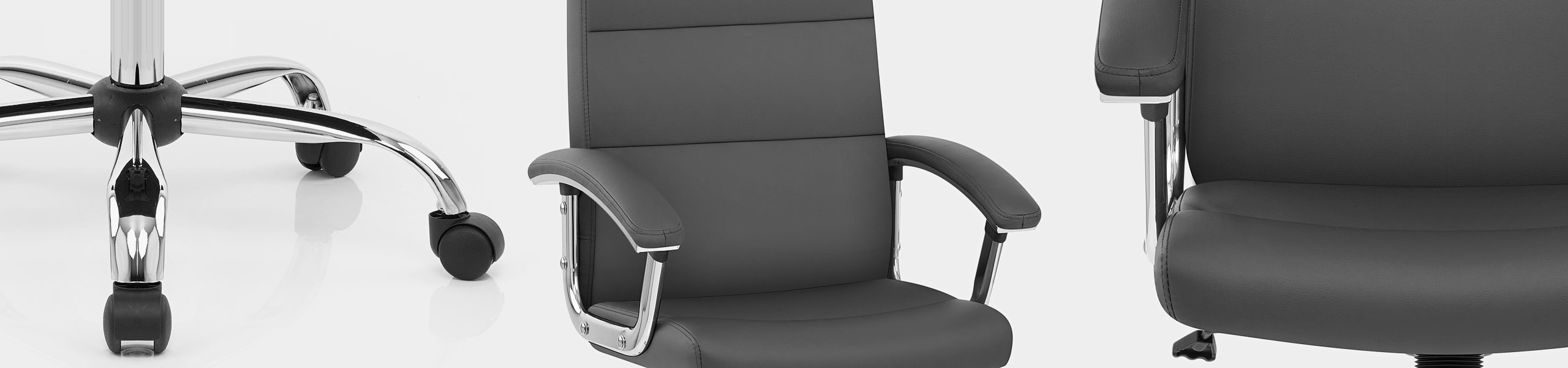 Stanford Office Chair Grey Video Banner