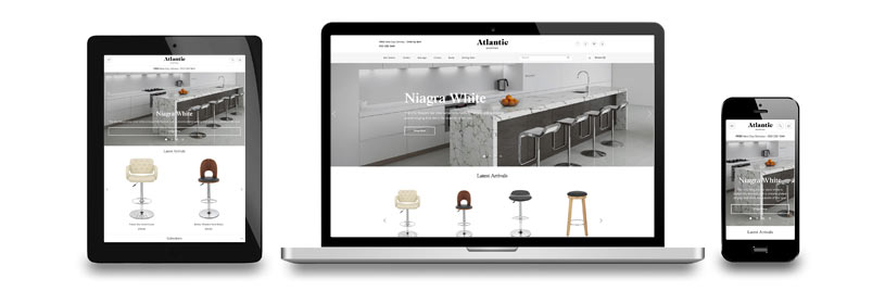 Atlantic Shopping Launch Responsive Website in 2015