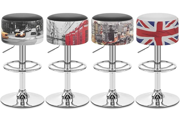 New Printed Leather Stool Designs
