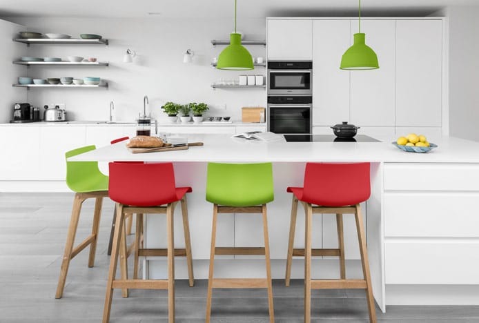 What Makes This A Festive Kitchen?