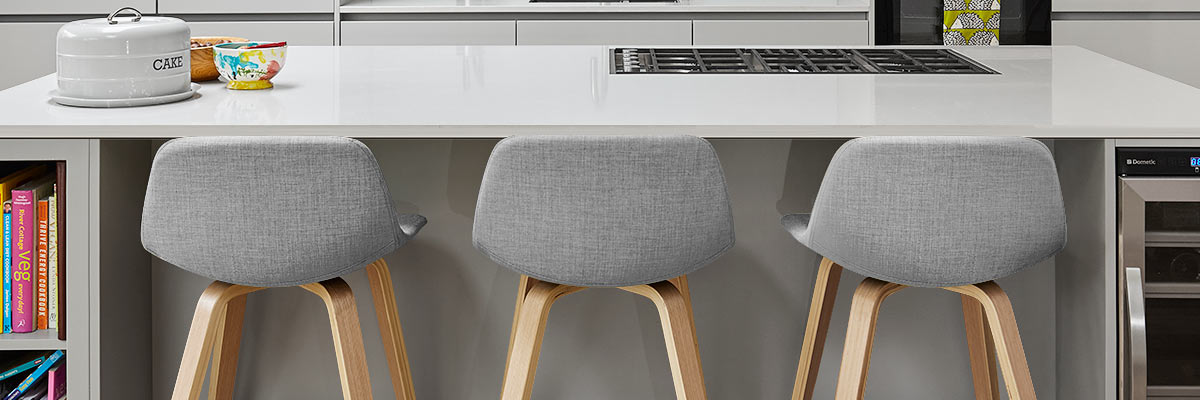 Fabric Bar Stools