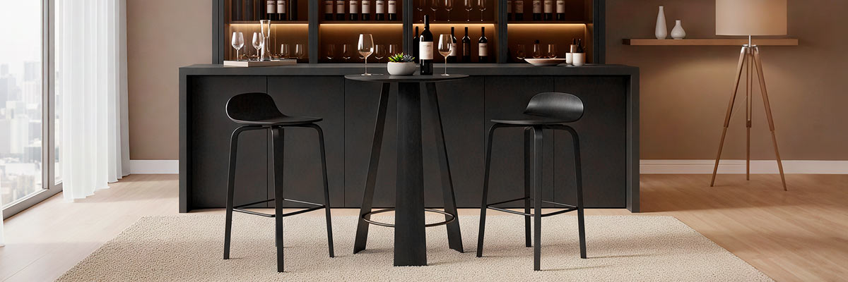 Black Bar Tables