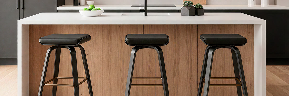 Black Breakfast Bar Stools