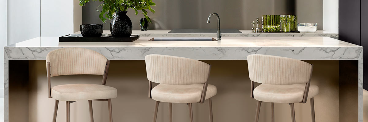 Cream Breakfast Bar Stools