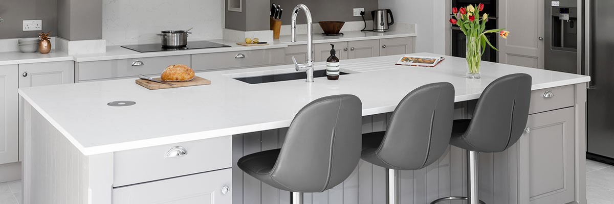 Grey Kitchen Stools