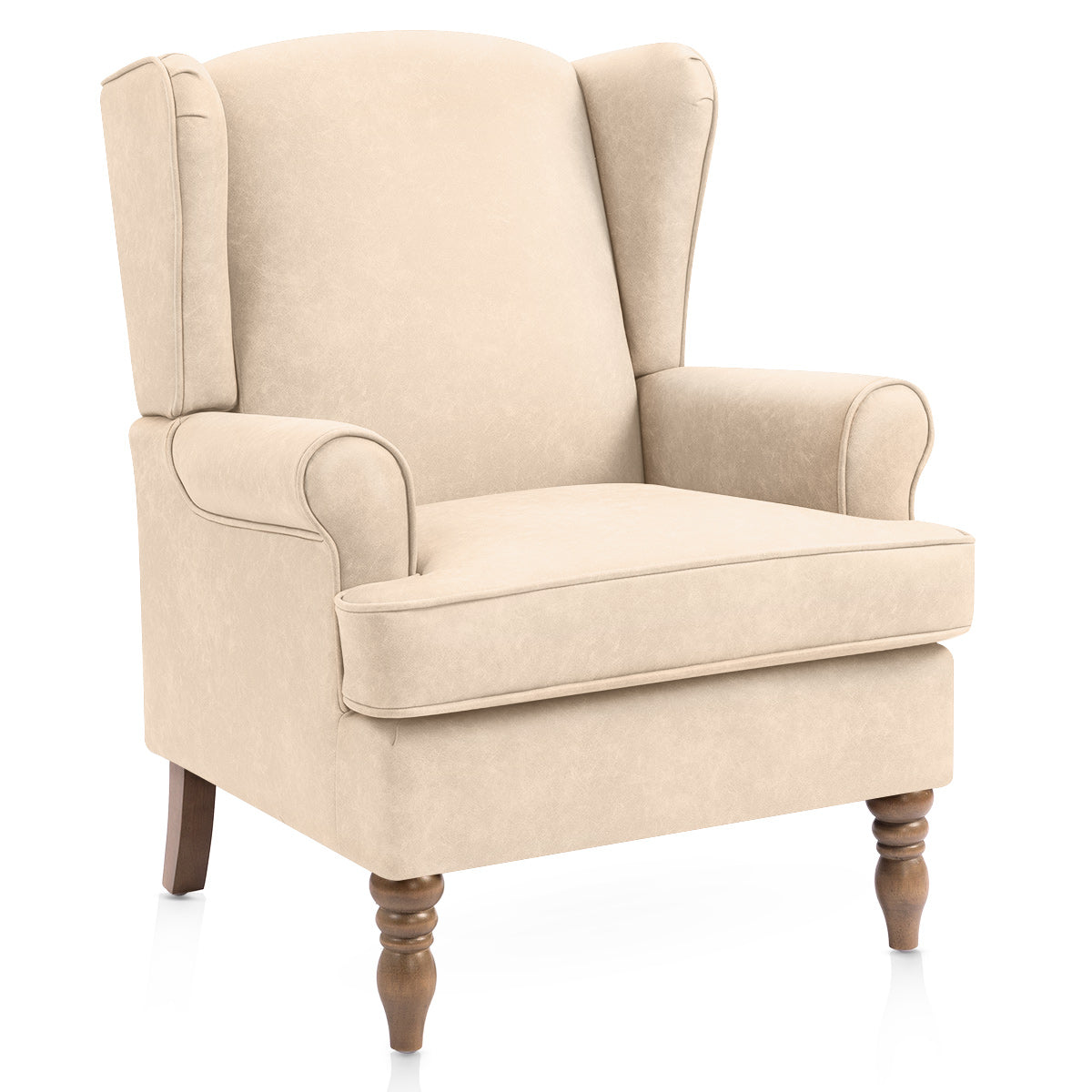 Westminster Wing Chair Beige