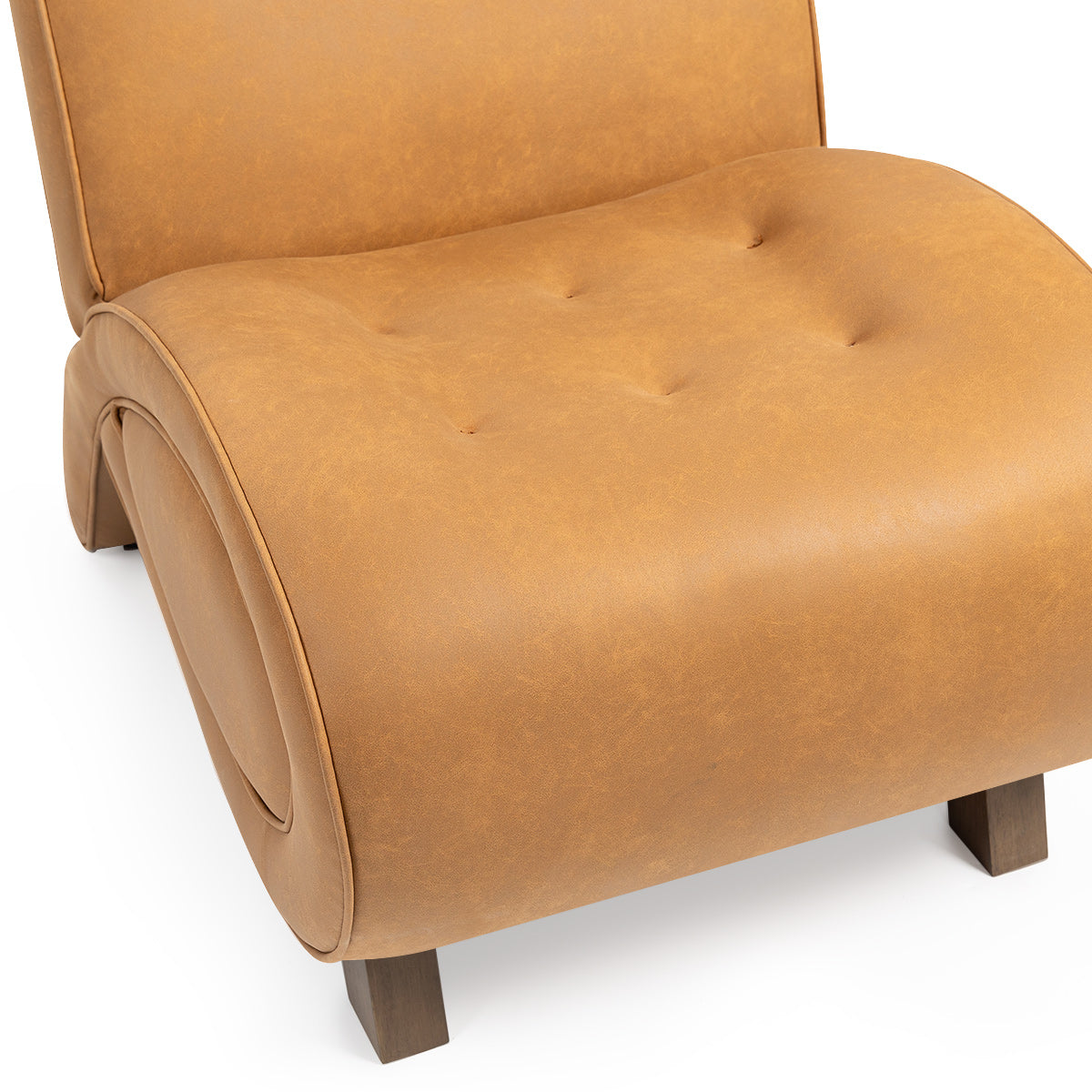 Calais Accent Chair Burnt Orange
