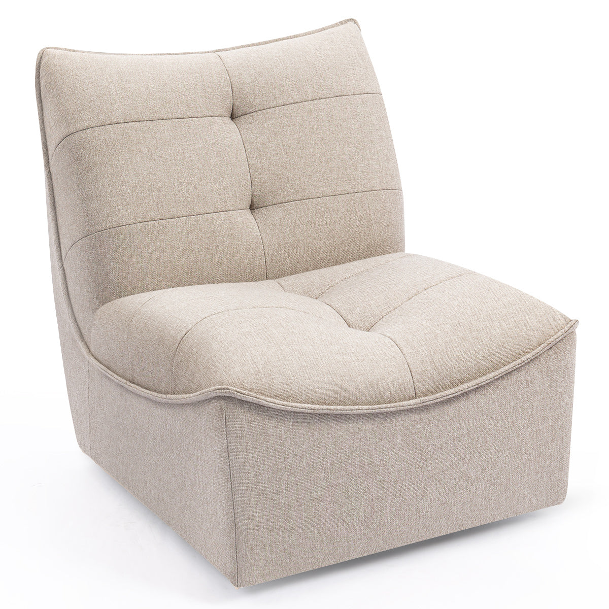 Hollis Accent Chair Tweed Fabric