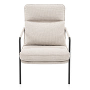 Moda Accent Chair Tweed Fabric