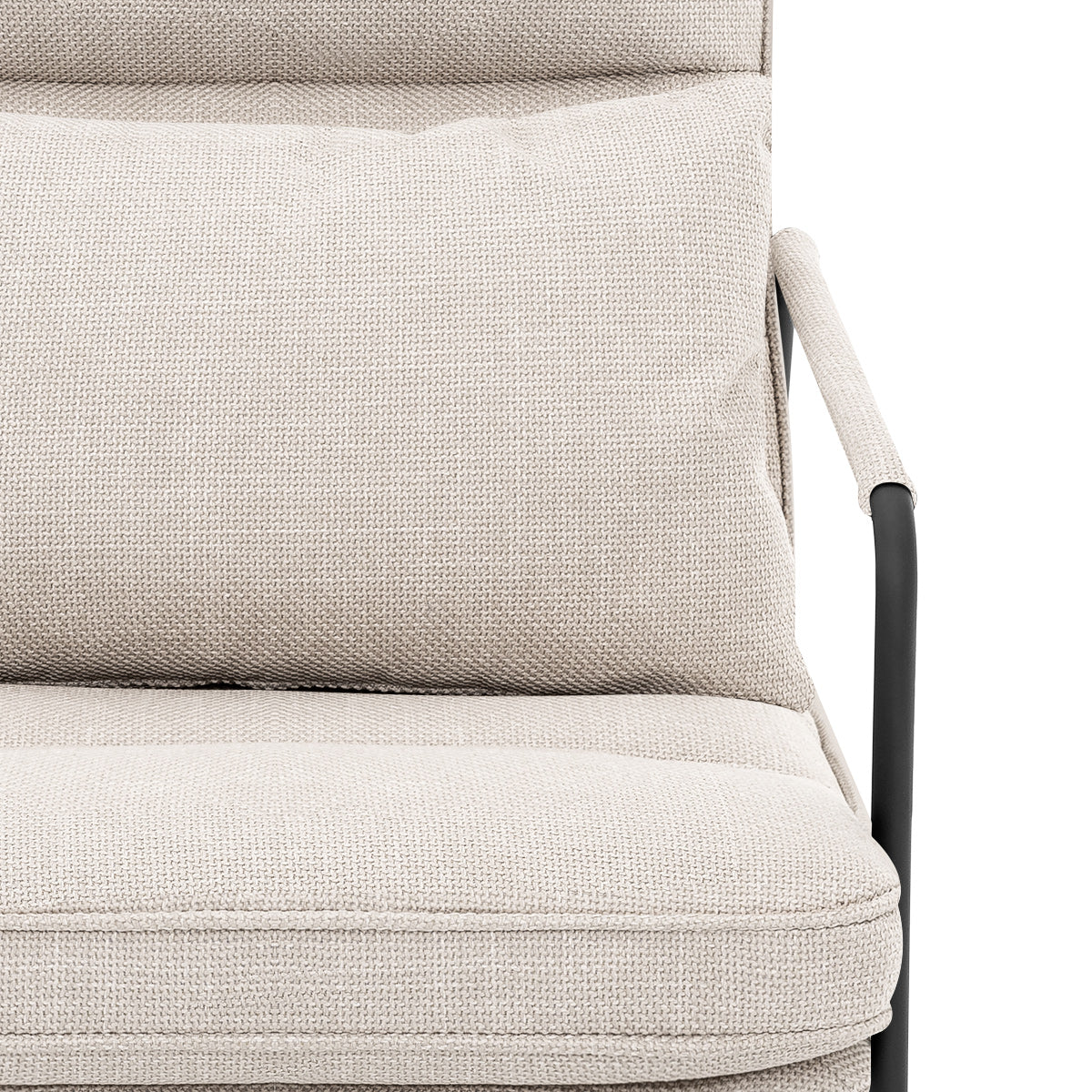 Moda Accent Chair Tweed Fabric