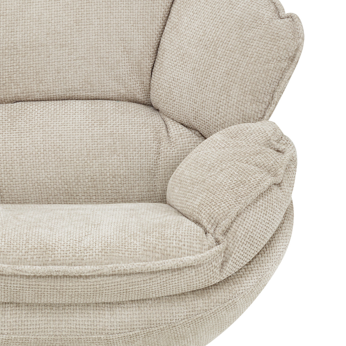 Archer Leisure Chair Cream Fabric