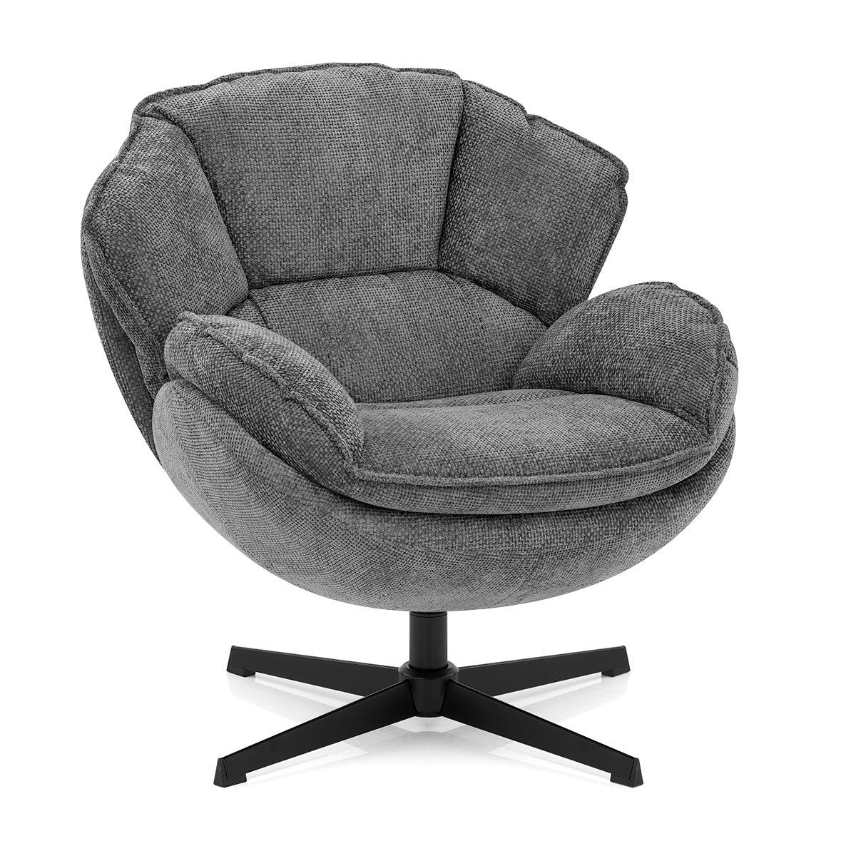 Archer Leisure Chair Charcoal Fabric