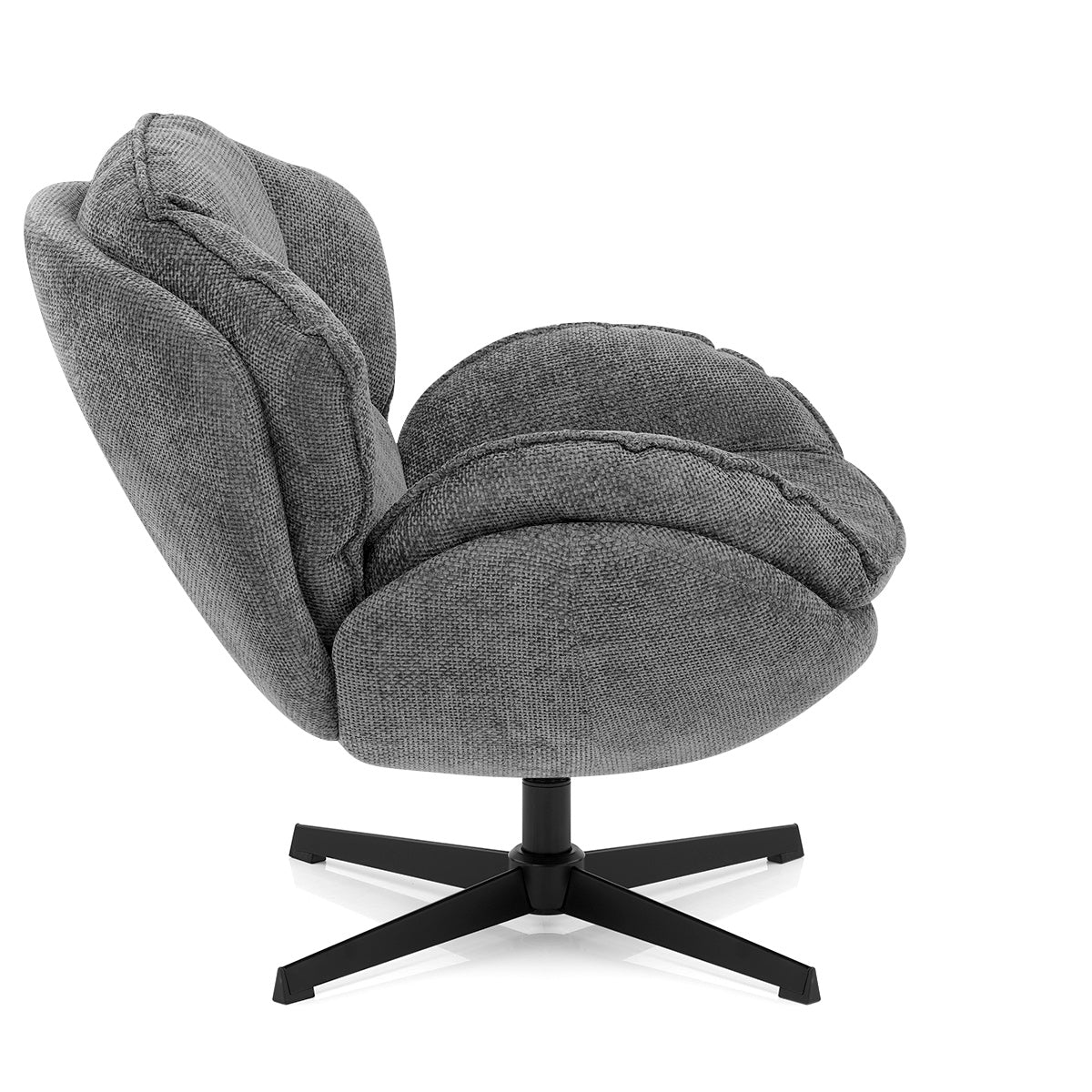 Archer Leisure Chair Charcoal Fabric