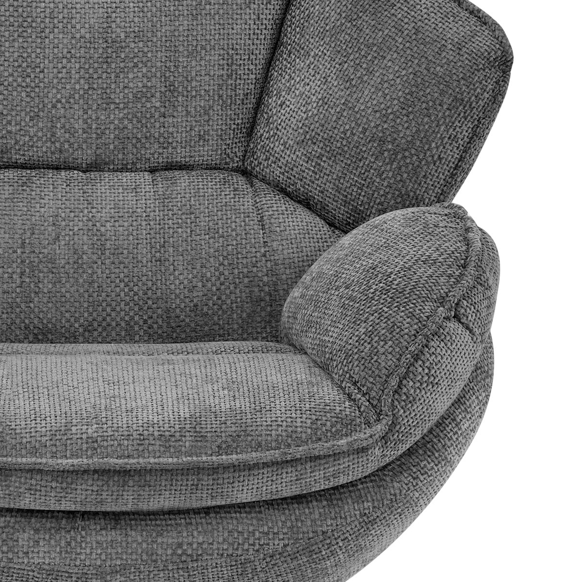 Archer Leisure Chair Charcoal Fabric