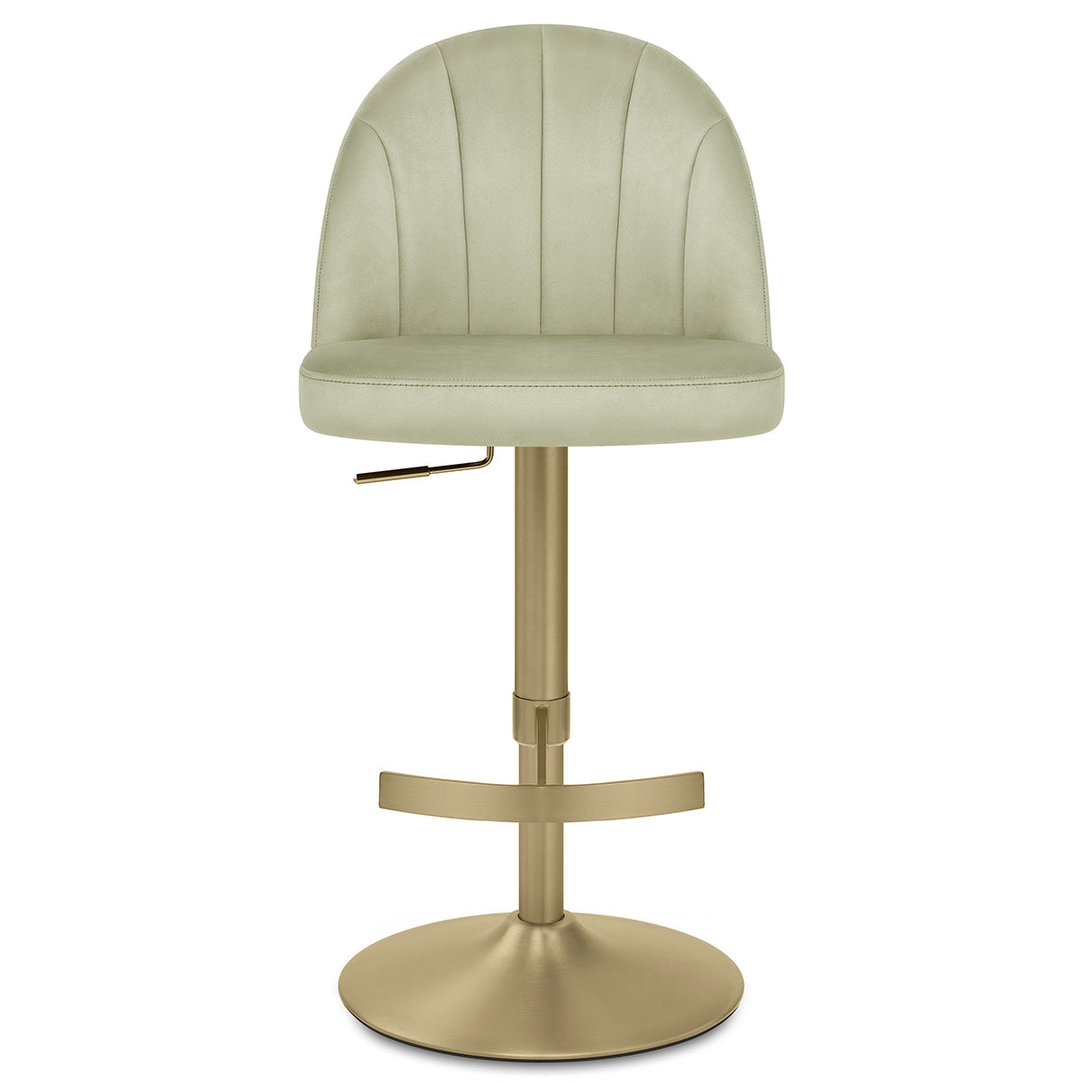 Nicola Bar Stool Green Velvet