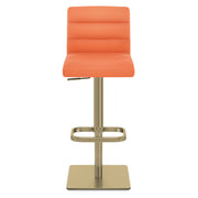 Lush Gold Stool Orange