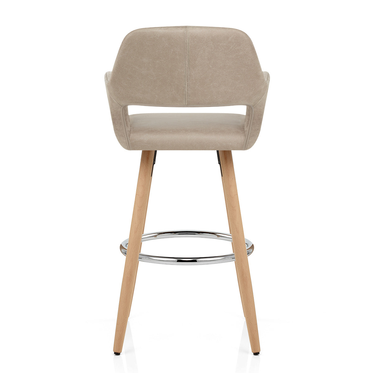 Kite Wooden Stool Antique Taupe