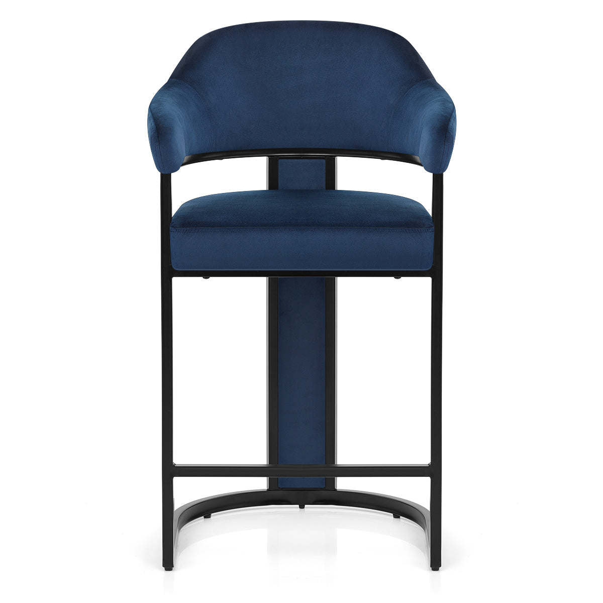 Niagara Bar Stool Blue Velvet