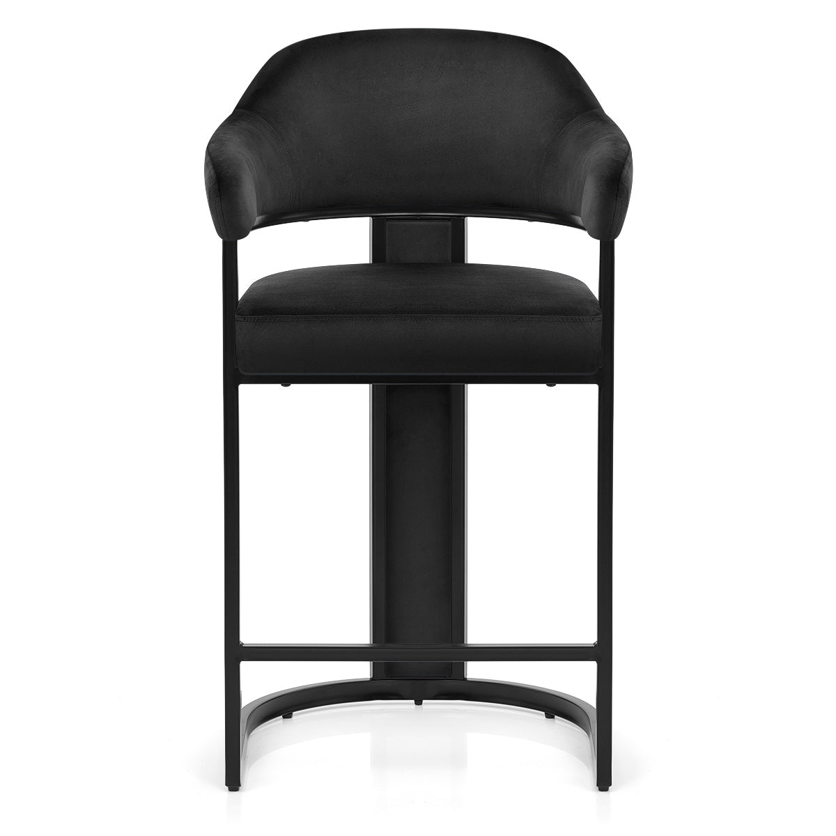 Niagara Bar Stool Black Velvet