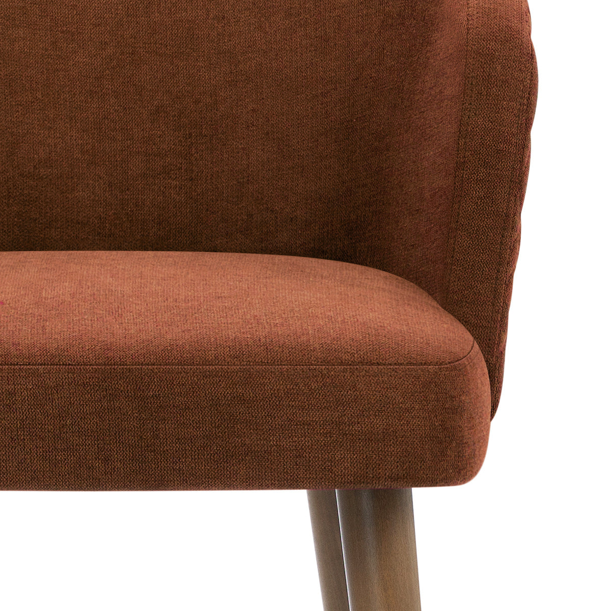 Boston Bar Stool Rust Fabric