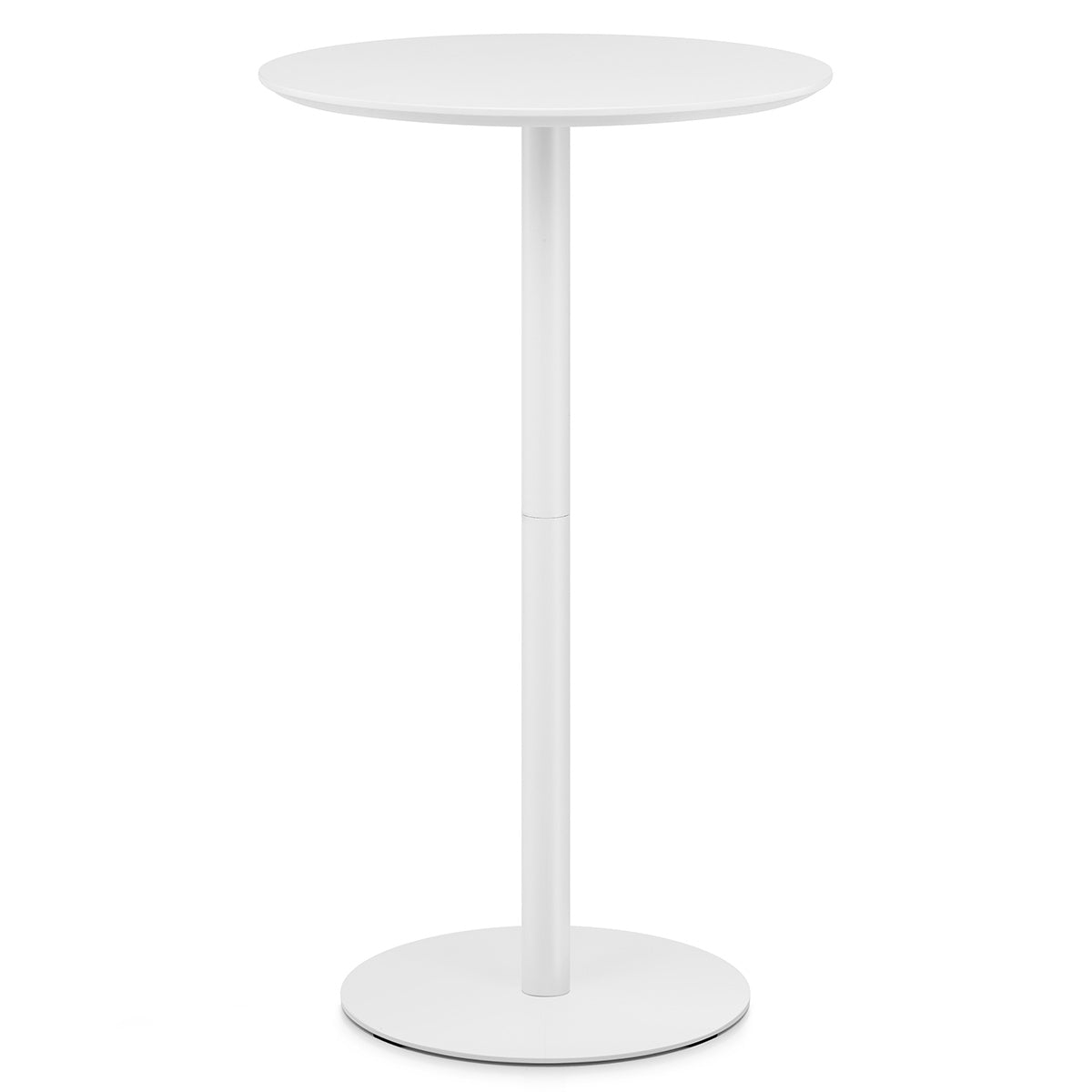 Paloma Bar Table White & White Wood