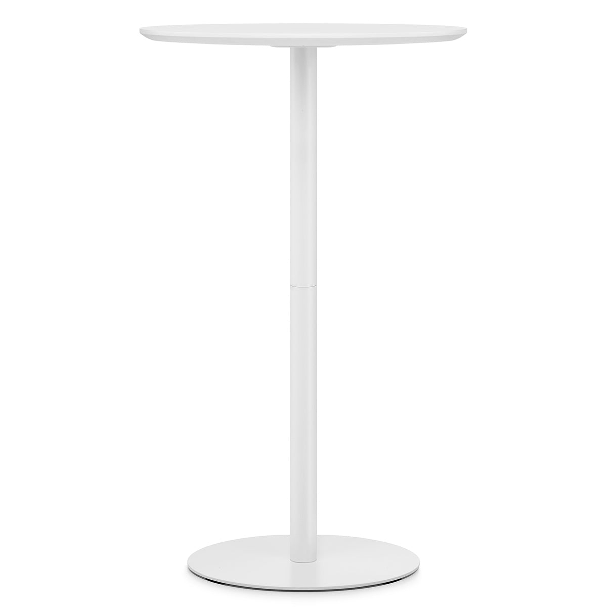 Paloma Bar Table White & White Wood