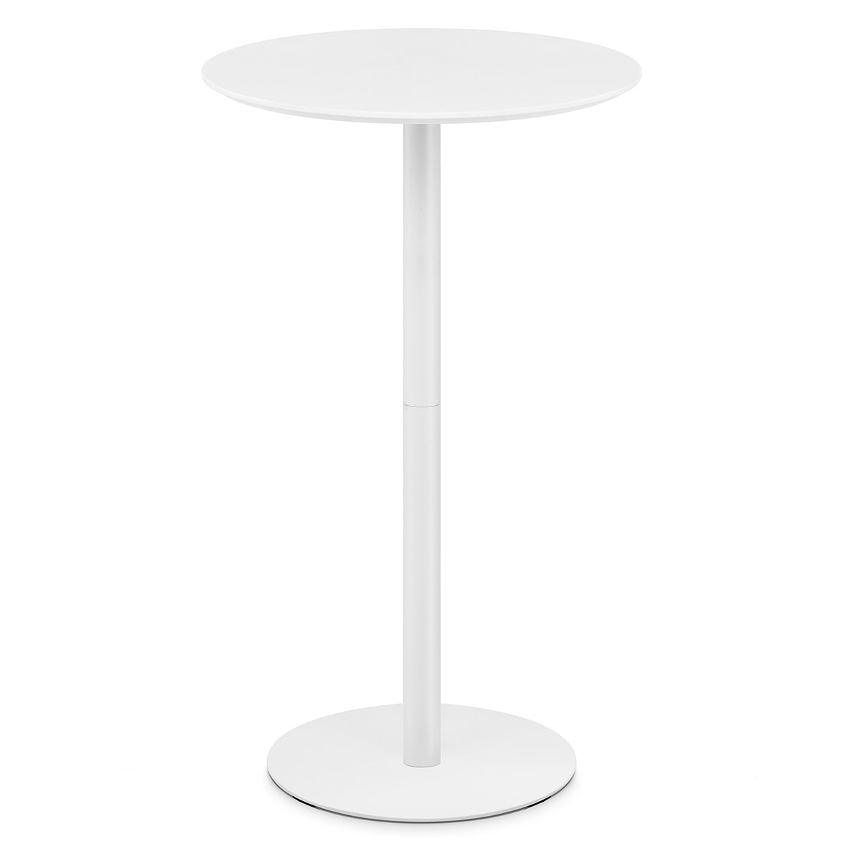 Paloma Bar Table White & White Wood