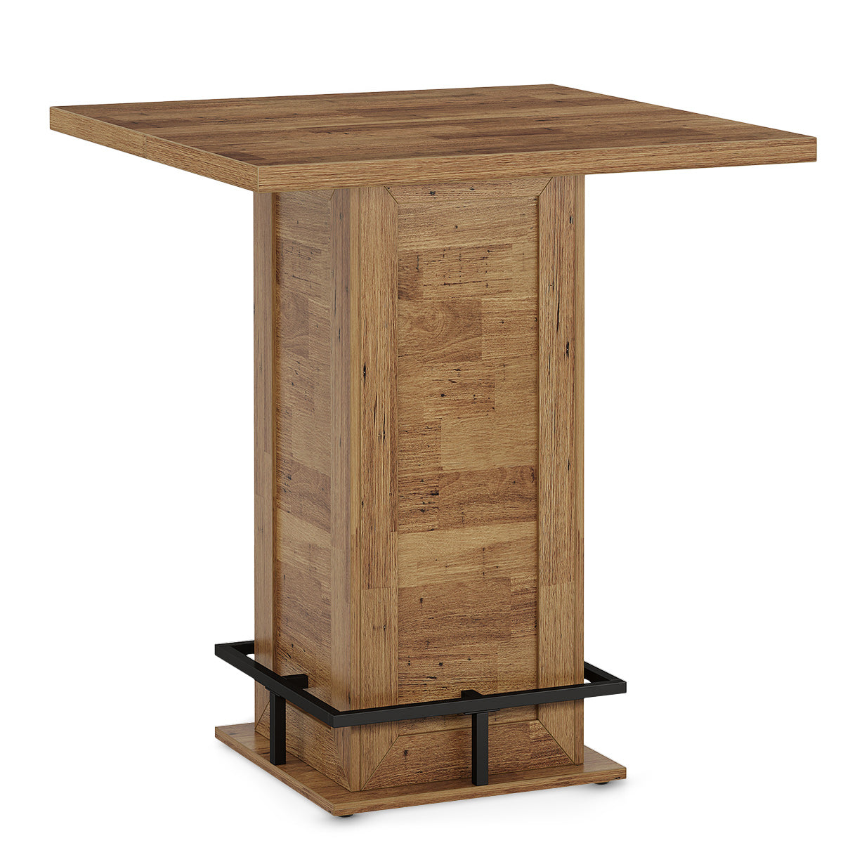 Quatro Square Bar Table Oak