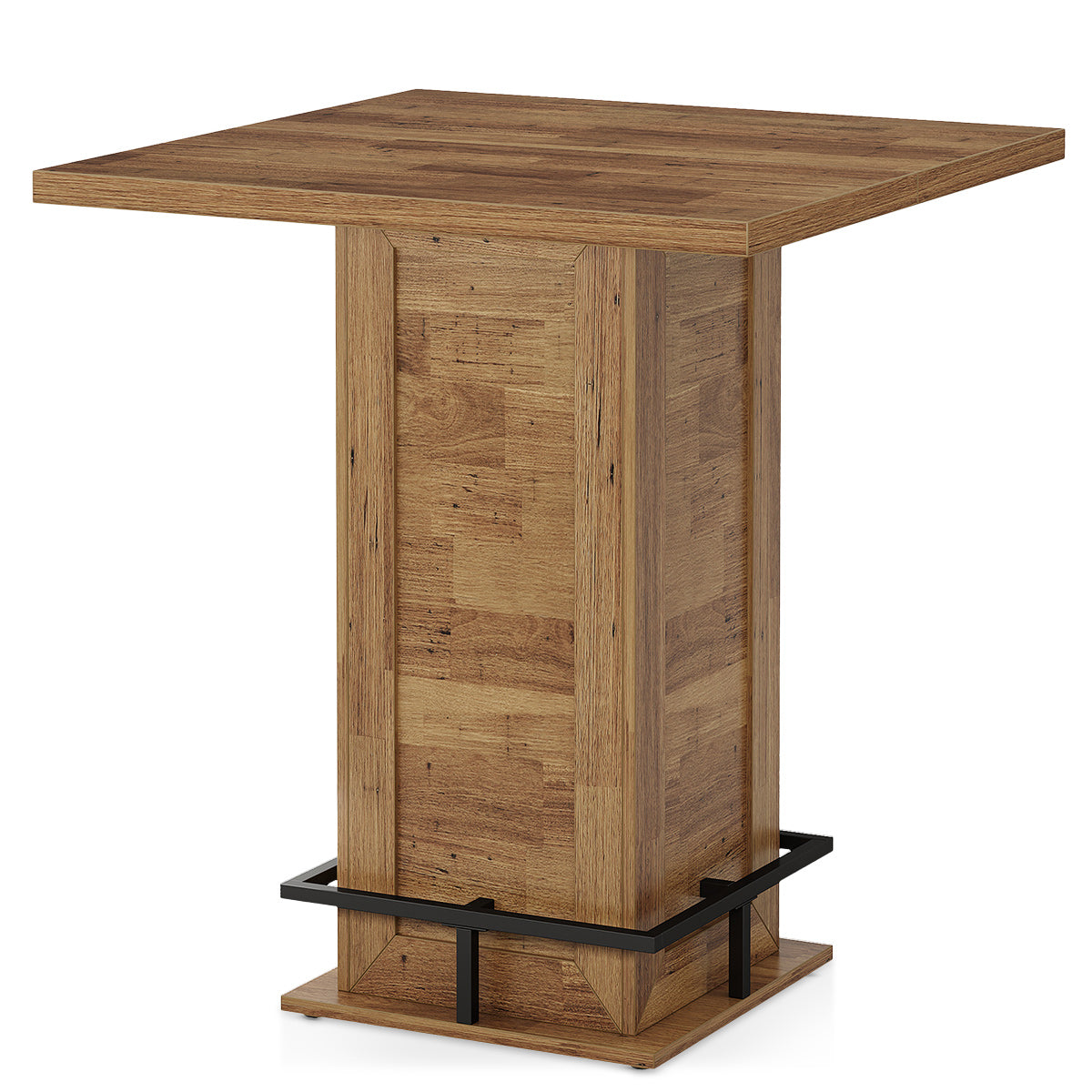Quatro Square Bar Table Oak