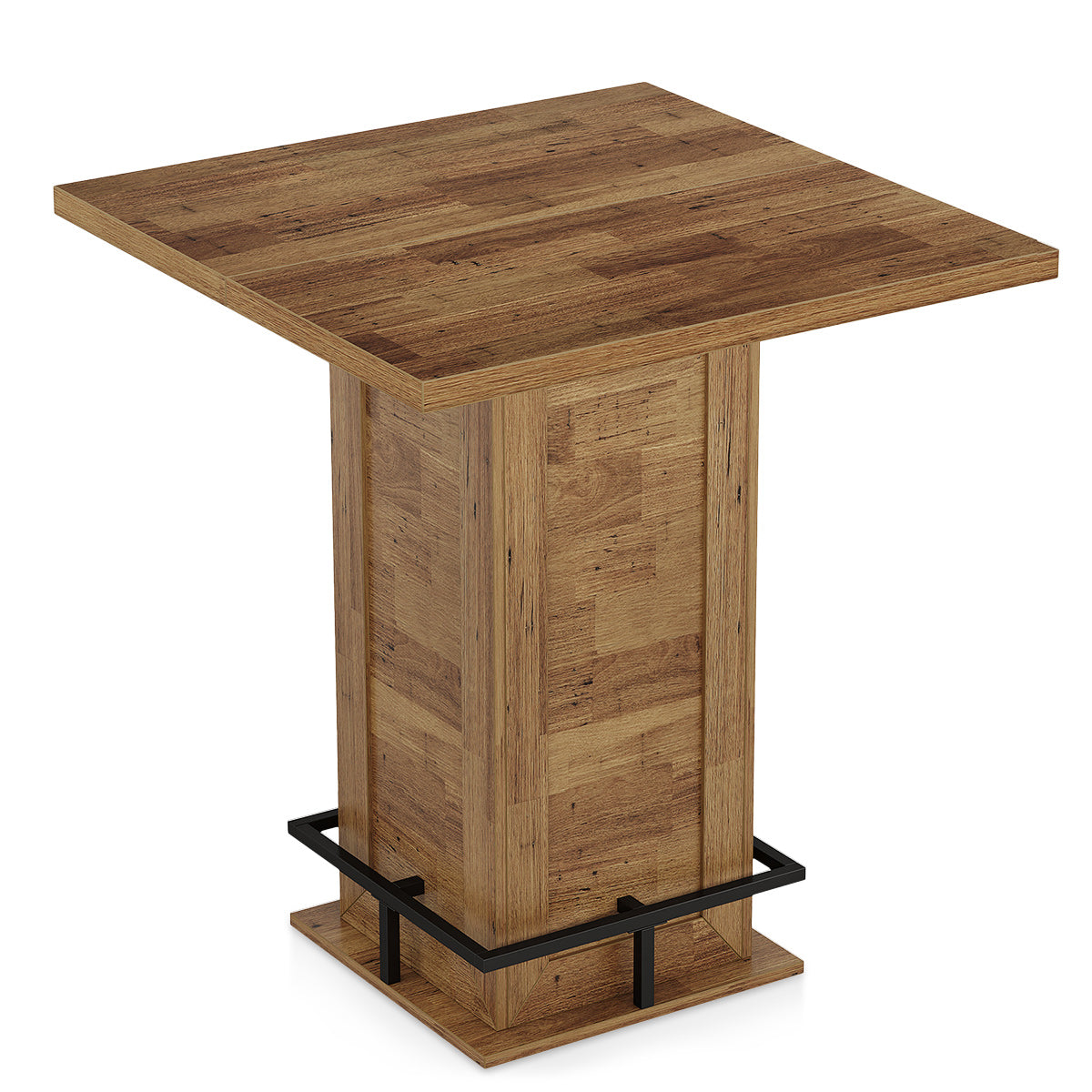Quatro Square Bar Table Oak