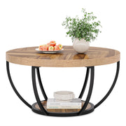 Orinoco 80cm Light Wood Coffee Table