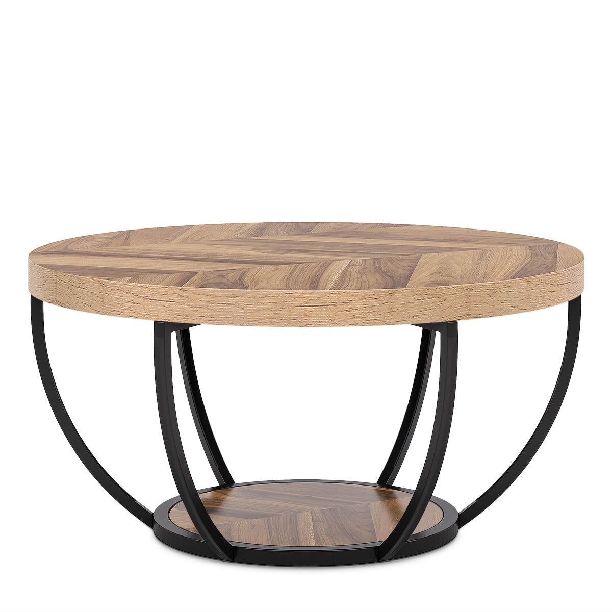 Orinoco 80cm Light Wood Coffee Table