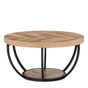 Orinoco 80cm Light Wood Coffee Table