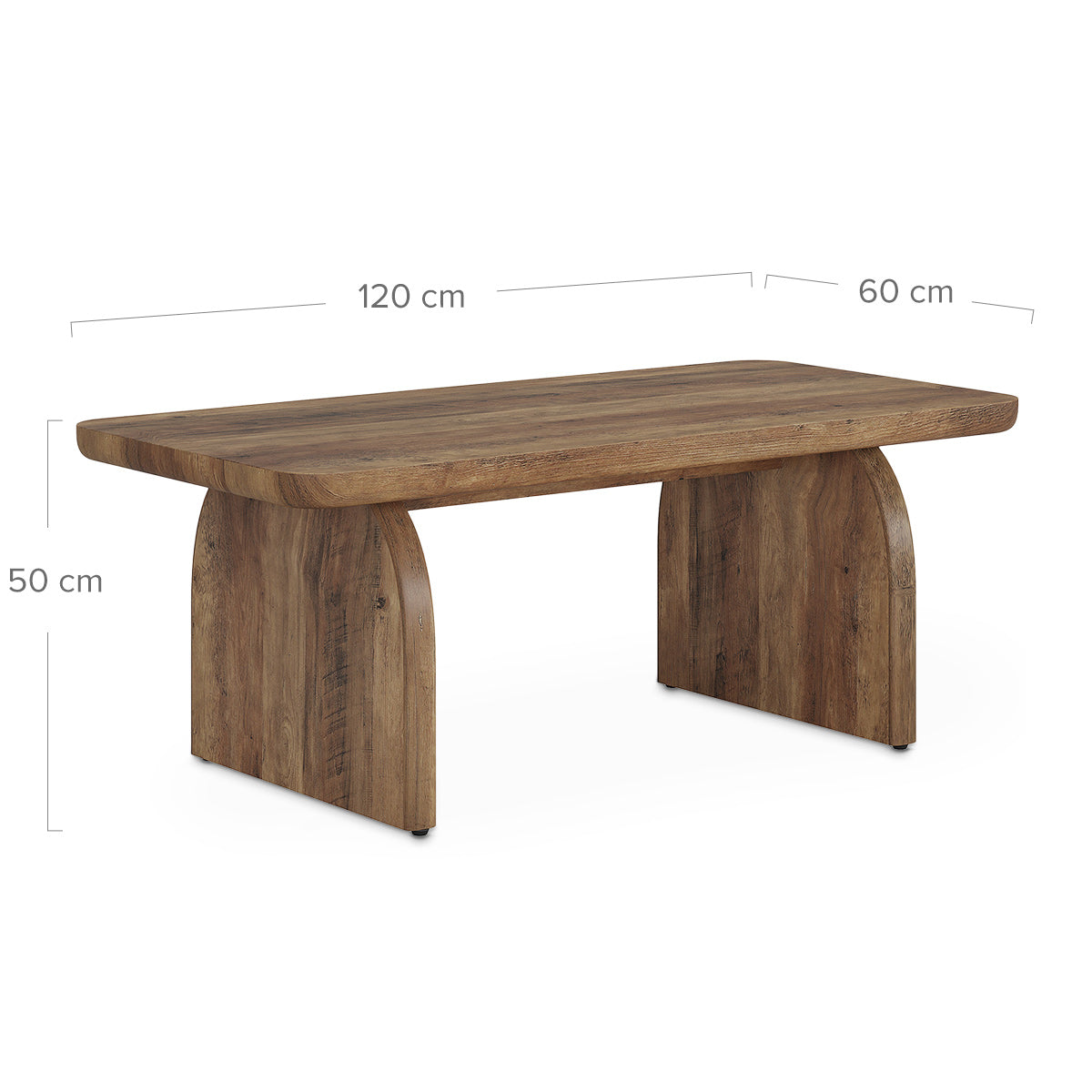 Rutland 120cm Oak Coffee Table