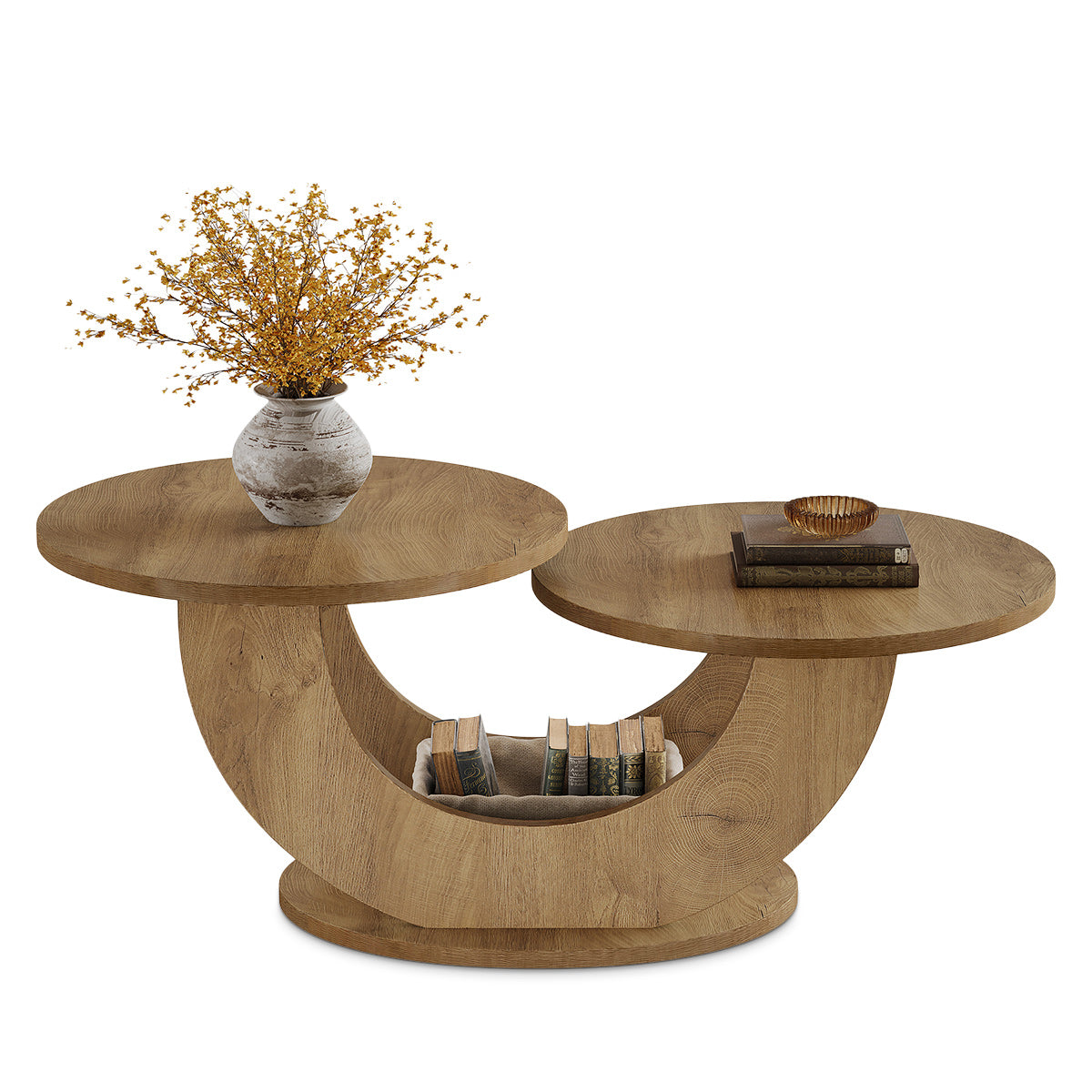 Nile 115cm Twin Coffee Table Oak